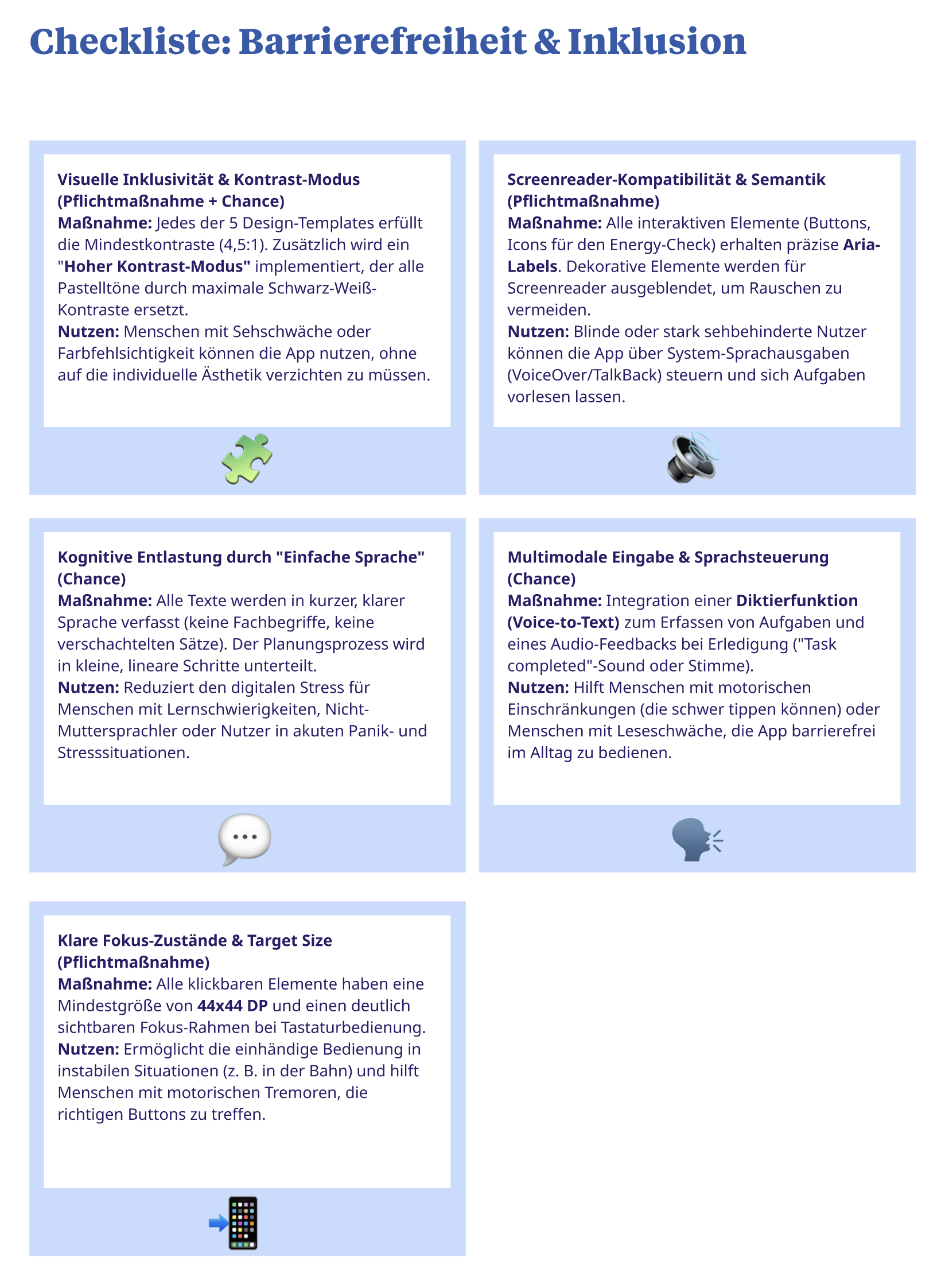Accessibility Checklist