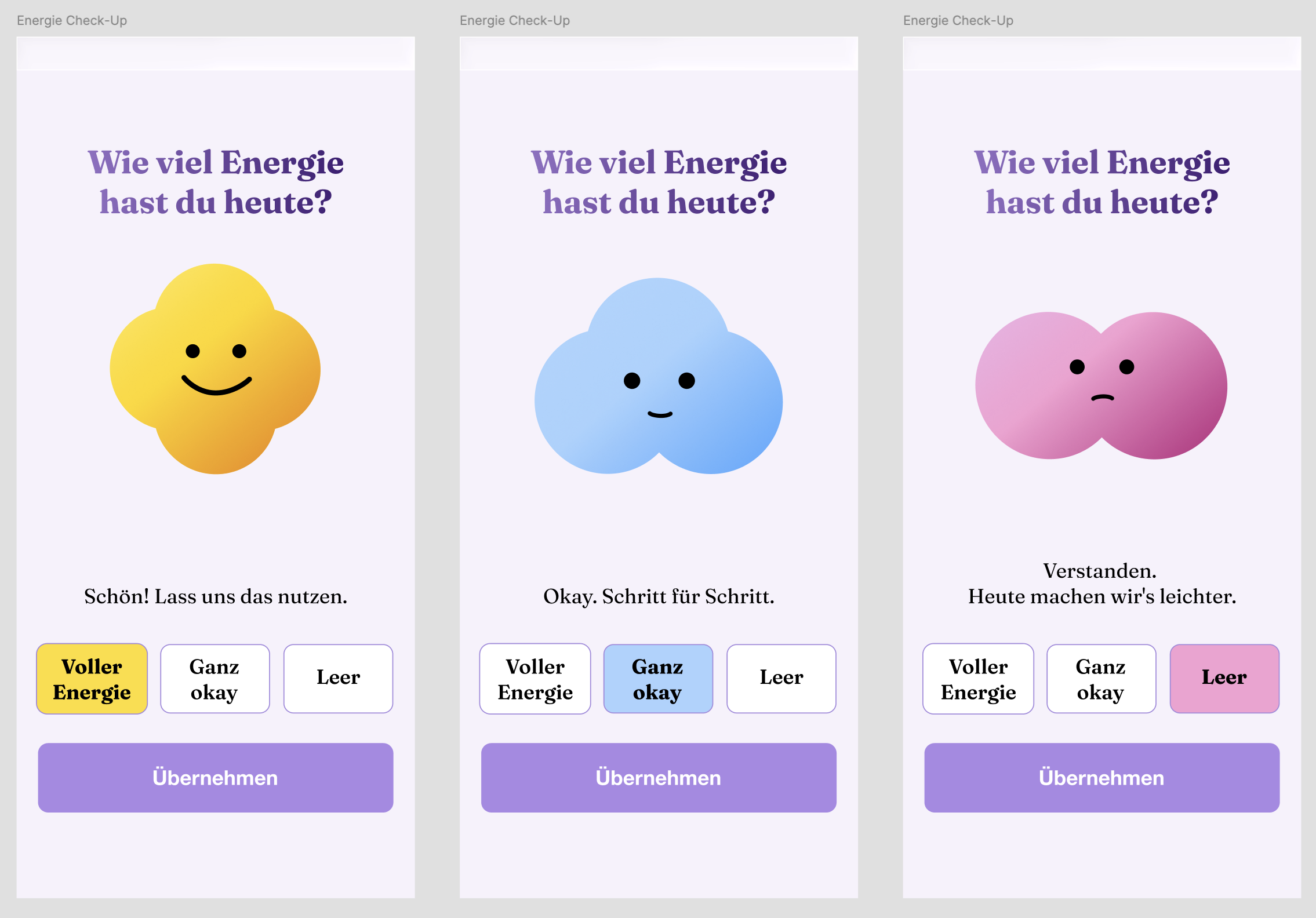 Energie-Check-in
