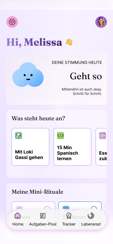 Finaler Home-Screen
