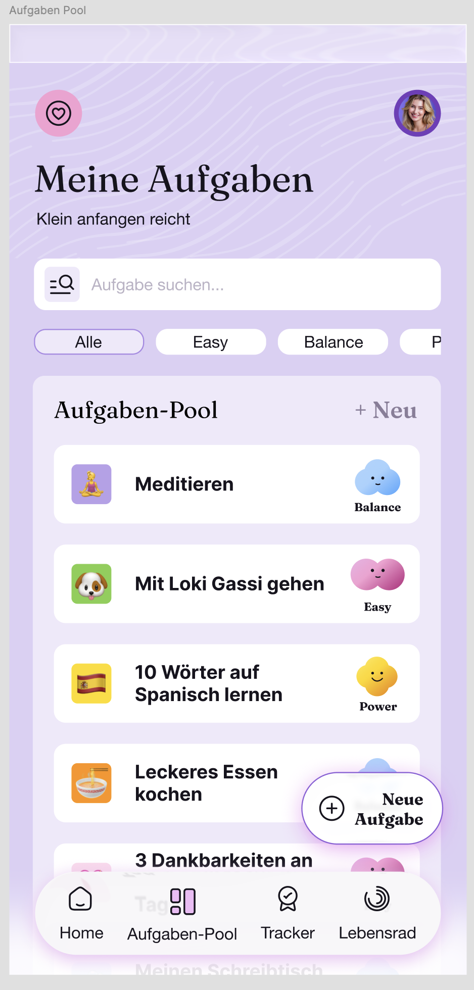 Aufgaben-Pool